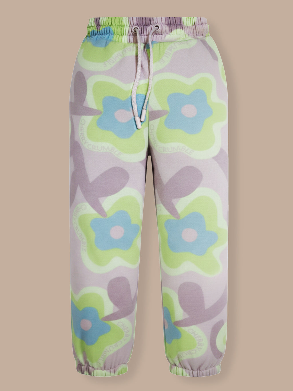 Rainbow Vibe Printed Fleece Hoodie Set