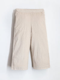 Cream Cute Stylish Winter Pant