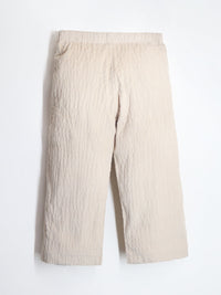 Cream Cute Stylish Winter Pant