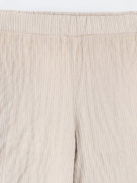 Cream Cute Stylish Winter Pant