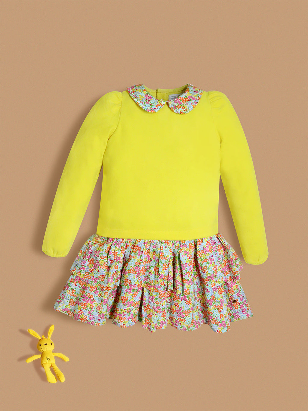 Cherry Crumble Bloomy Winter Dress