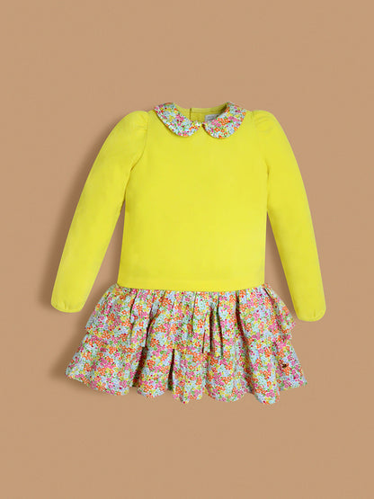 Cherry Crumble Bloomy Winter Dress