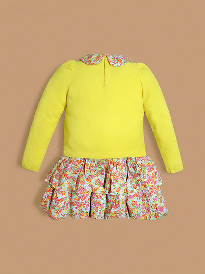 Cherry Crumble Bloomy Winter Dress