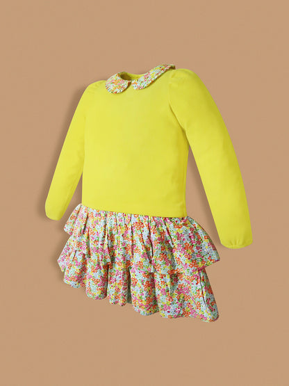 Cherry Crumble Bloomy Winter Dress