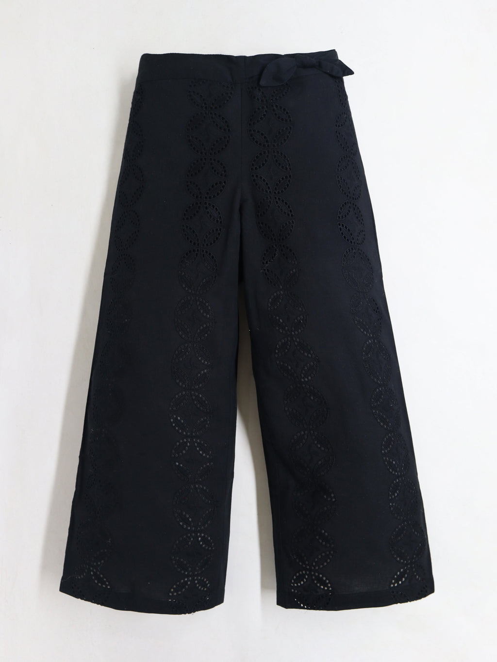 Cherry Crumble Black Playful-Classic Summer Track Pants