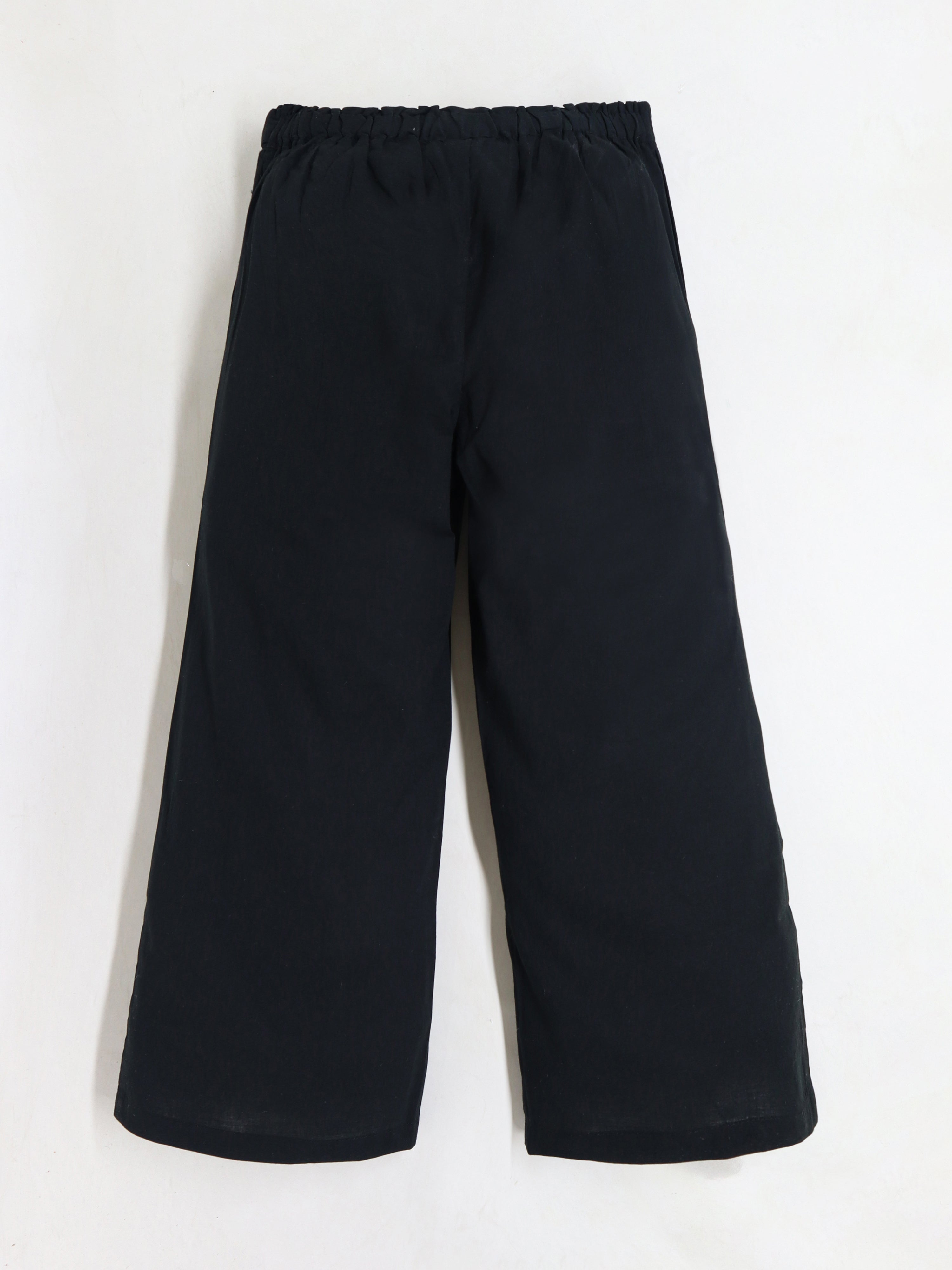 Cherry Crumble Black Playful-Classic Summer Track Pants