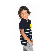 Multicolor Cut & Sew Breezy-Trendy Summer T-Shirt