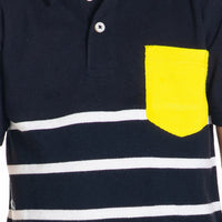 Multicolor Cut & Sew Breezy-Trendy Summer T-Shirt