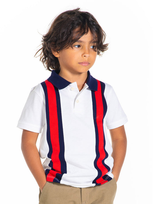 Cherry Crumble White Red Cut & Sew Cute Tshirt