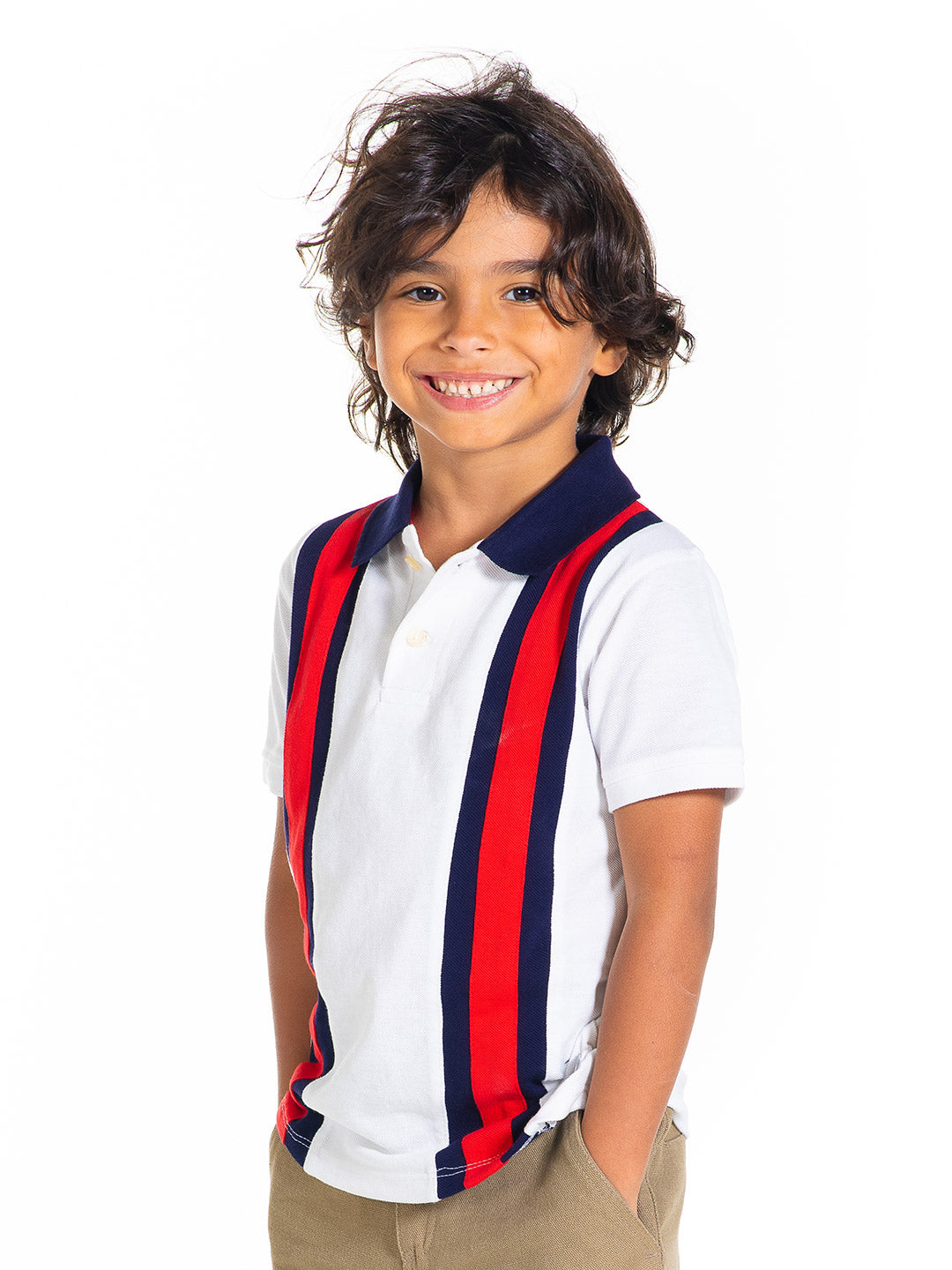 Cherry Crumble White Red Cut & Sew Cute Tshirt