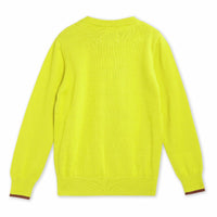 Yellow Pom-Pom Sweater