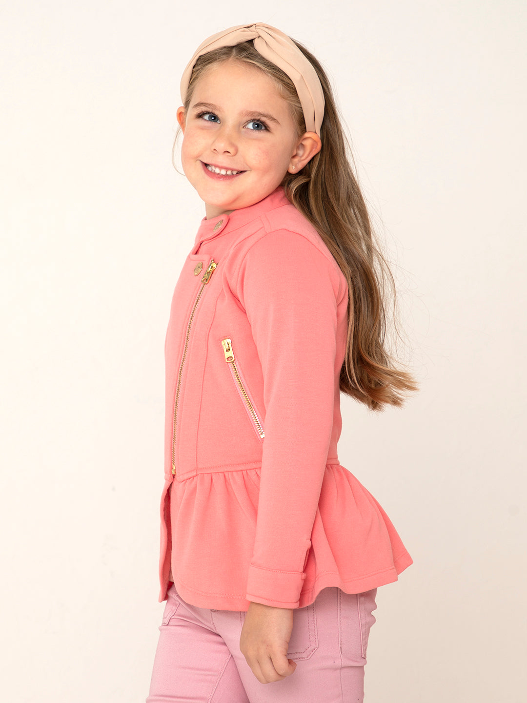 Cherry Crumble Pink Snuggle-Luxe Winter Jacket