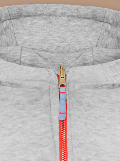 Unisex Sky Grey Reversible Jacket