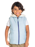 Cherry Crumble Blue Cheery-Chic Reversible Jacket