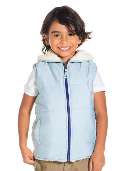 Cherry Crumble Blue Cheery-Chic Reversible Jacket