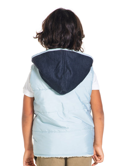 Cherry Crumble Blue Cheery-Chic Reversible Jacket