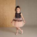 Peach Cut & Sew Trendy Classic Summer Dress