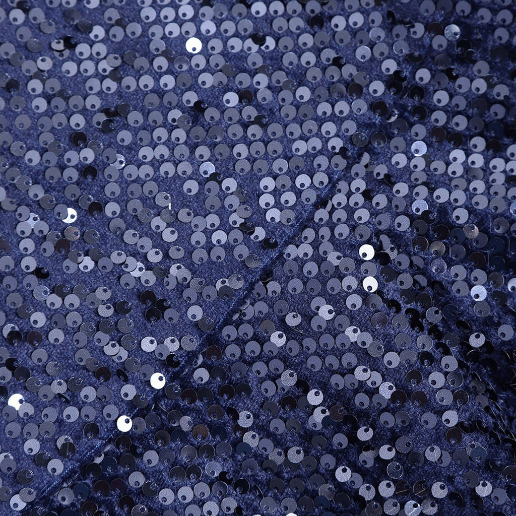 Cherry Crumble Navy Blue Cozy Graceful Dress