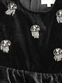 Black Charming Smart Partywear Dress