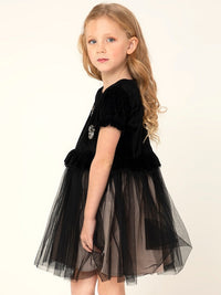 Black Charming Smart Partywear Dress