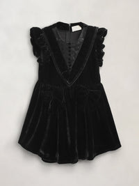 Black Solid Cute Smart Partywear Dress