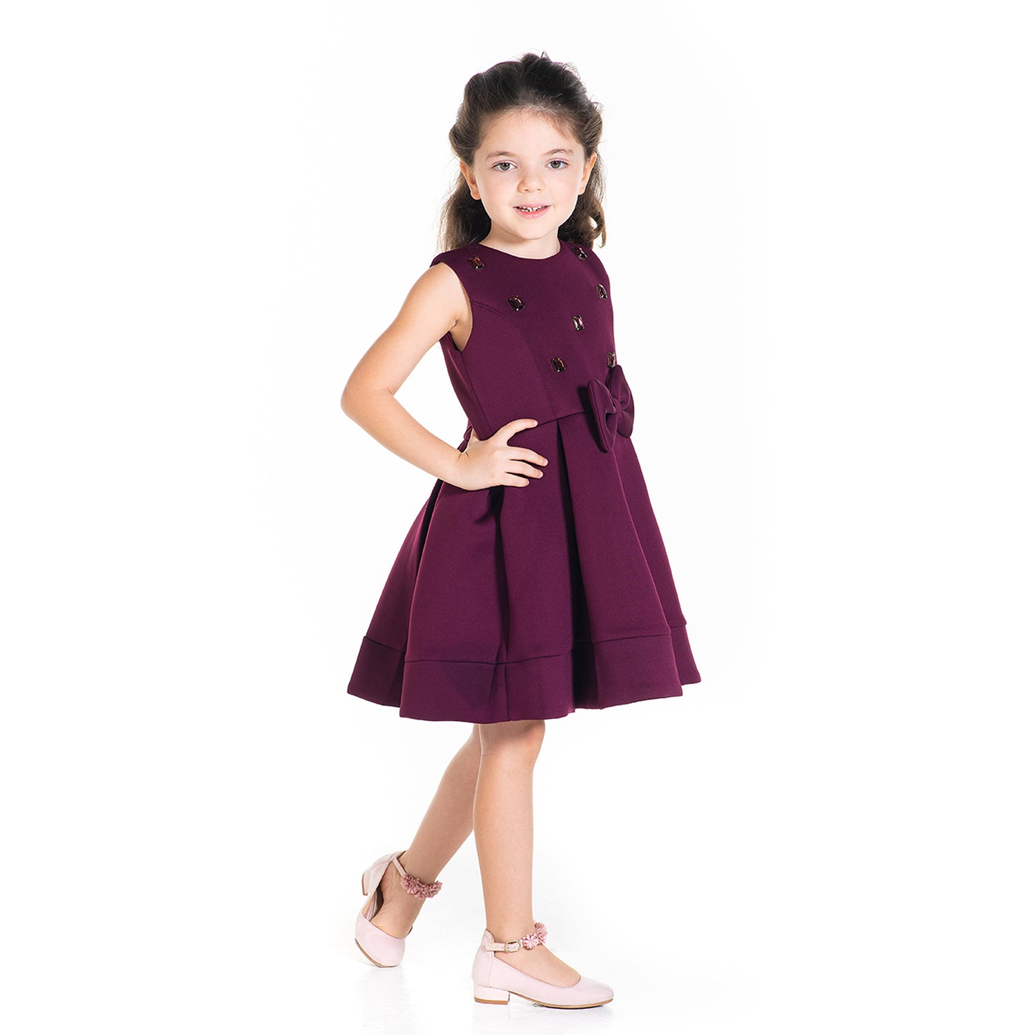 Cherry Crumble Adorable Graceful Dress