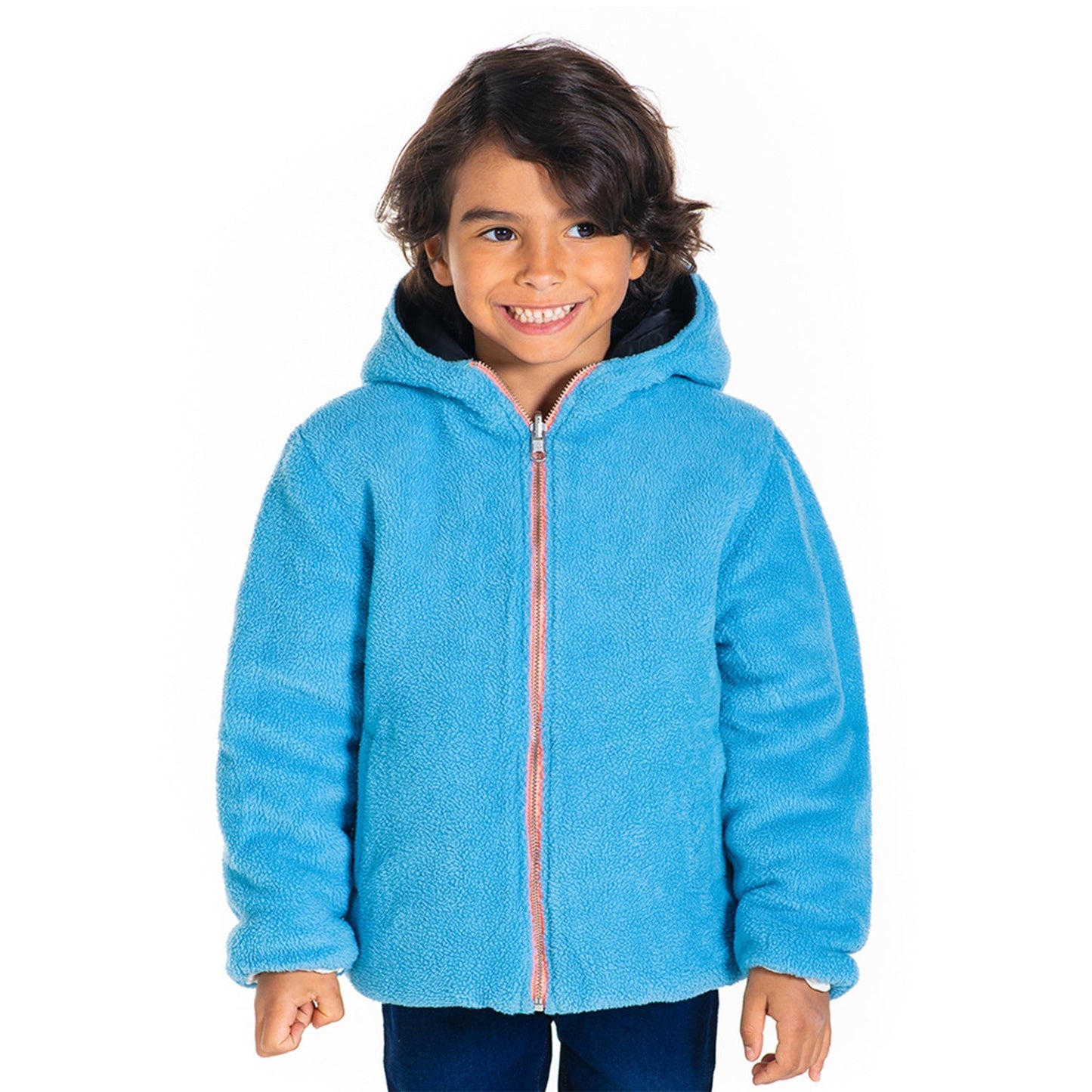 Cherry Crumble Multicolor Colorblock Snuggle-Luxe Winter Jacket