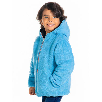Cherry Crumble Multicolor Colorblock Snuggle-Luxe Winter Jacket