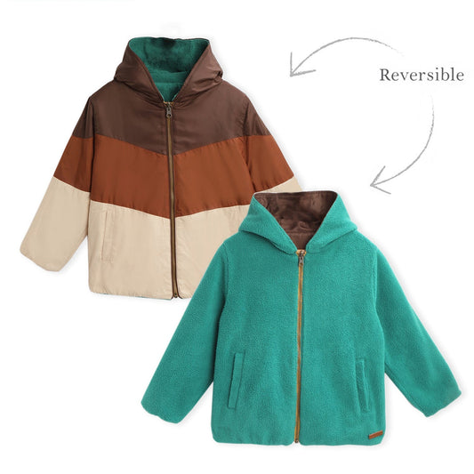 Cherry Crumble Multicolor Cheery-Chic Reversible Jacket