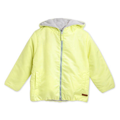 Cherry Crumble Yellow Happy-Trendy Reversible Jacket