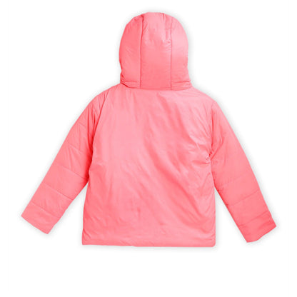 Cherry Crumble Multicolor Cut & Sew Polyester Full Sleeves Hooded Casual Wear Regular Fit Reversible Jacket For Boys And Girls