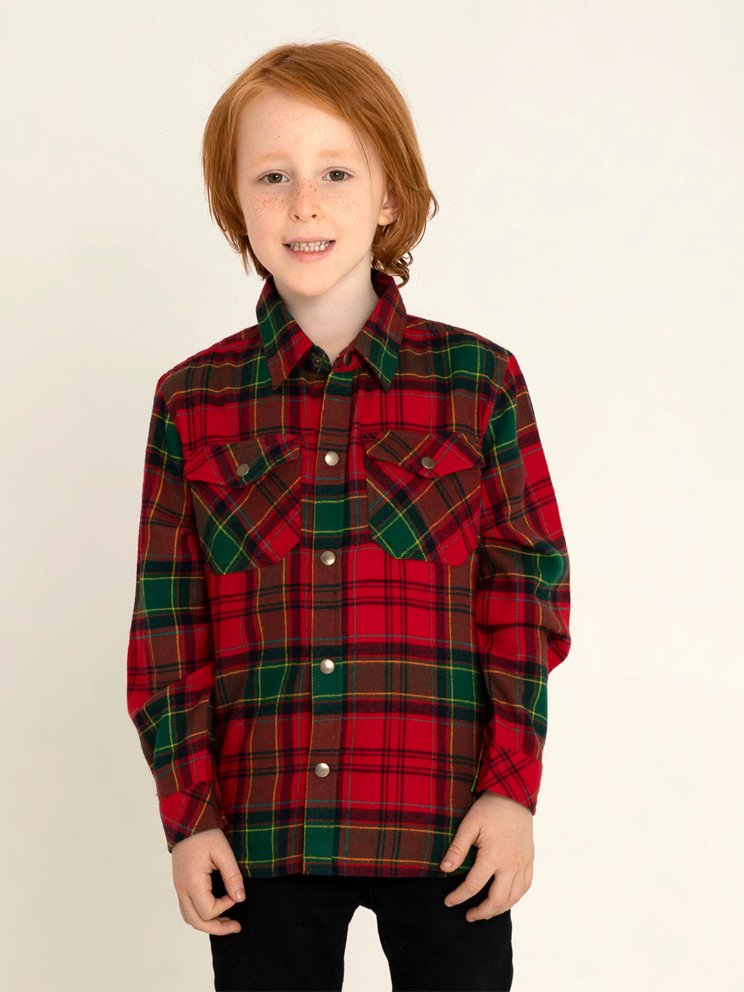 Cherry Crumble Red & Green Checkered Adorable Smart Outfit