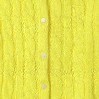 Yellow Solid Cozy Sweater