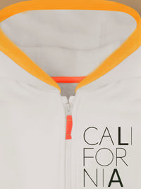 A Comfortable, Full Front Zip Hoodie With Kangaroo Pocket Detail, Contrasting Collar Bone, Contrasting Varsity Stripes On The Arm And A Ribbed Hem. Supersoft.