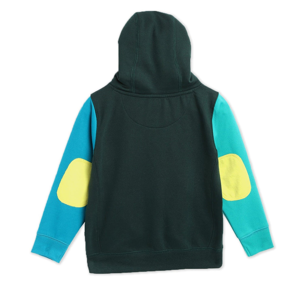 Cherry Crumble Dark Green Solid Trendy Smart Sweatshirt