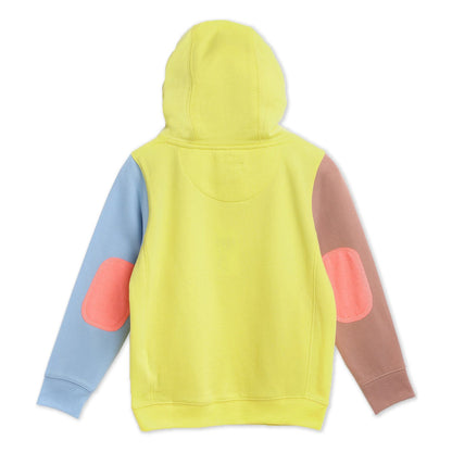 Cherry Crumble Yellow Solid Cozy Stylish Sweatshirt