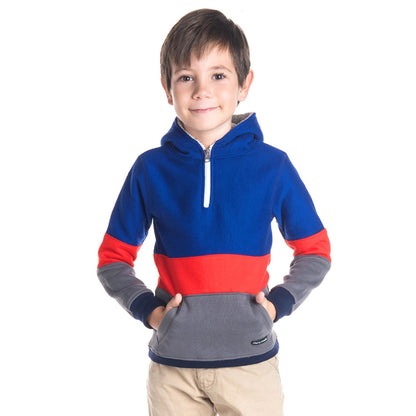 Cherry Crumble Grey Red Snug Graceful Sweatshirt