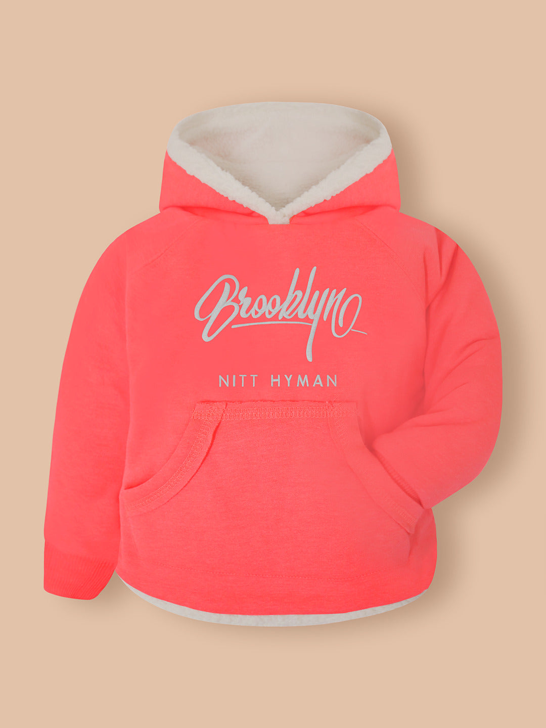 Coral Pop Hoodie