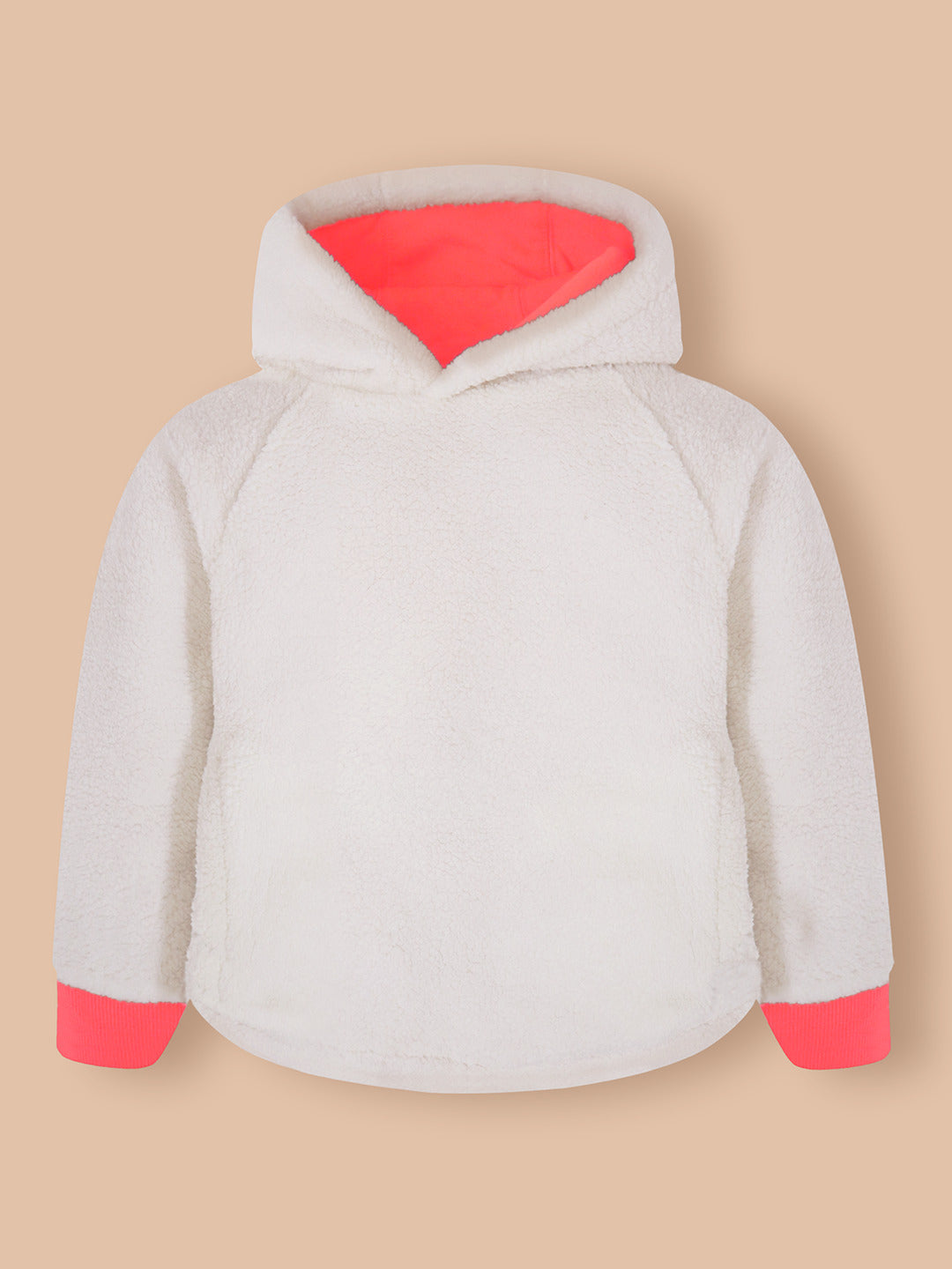 Coral Pop Hoodie