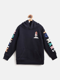 For Little Space Enthusiasts Is This Unique Space Hoodie. Its Colorful Ribs, Cosy Fit, Playful Applique And Kangaroo Pockets Makes It Ideal For Hanging Out With Friends Or To Go Around The Town.