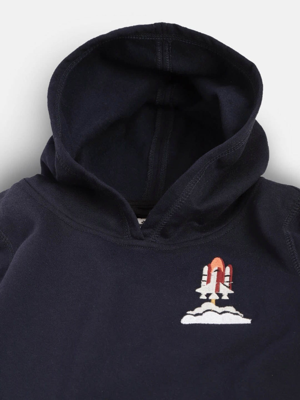 Navy Snuggle Appliqué Sweatshirt