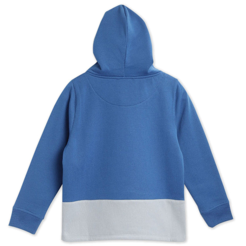 Make Most Of Your Winter Vacations Spending Fun Time With Your Pals, Making Snowman Dressed Cozily In Our Cut And Sew Design Hoodied Sweatshirt.