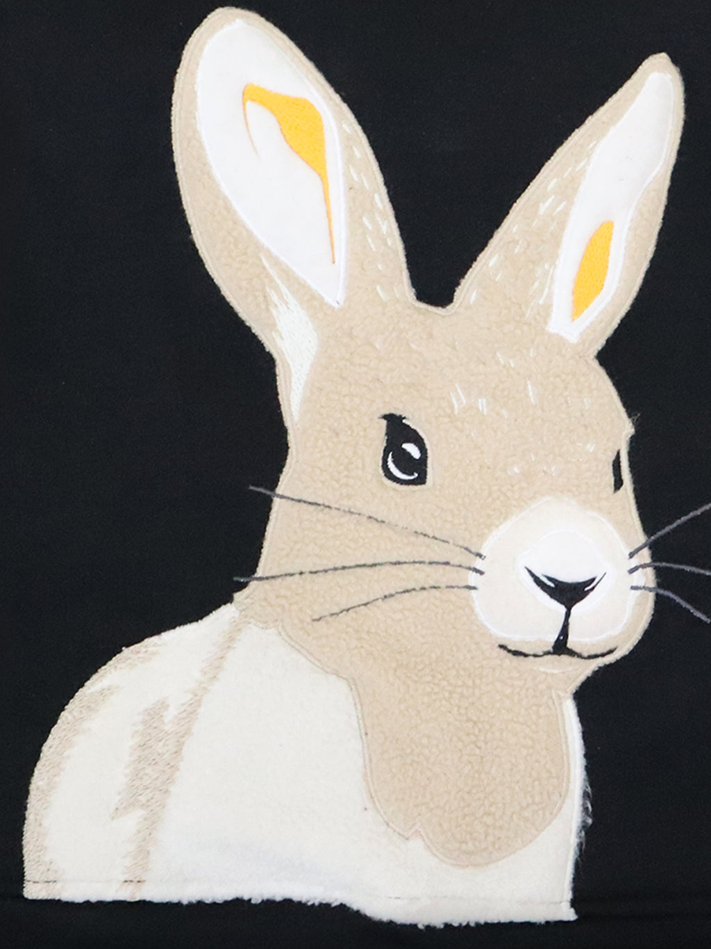 Midnight Black Cozy Fleece Hoodie