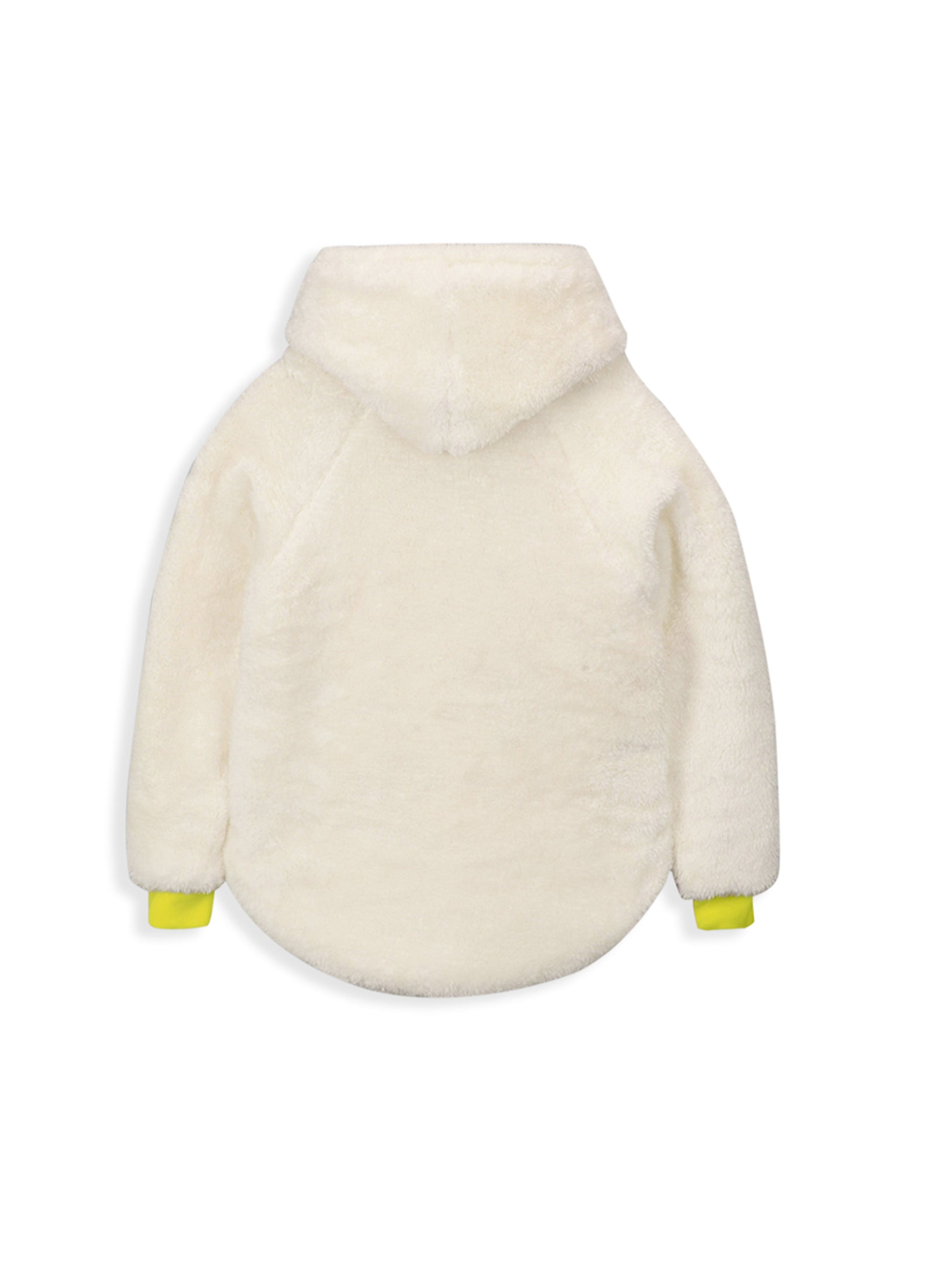 Luxe Yellow Fleece Hoodie