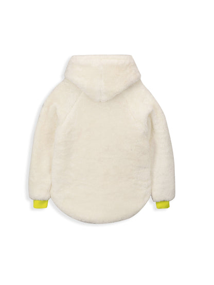Luxe Yellow Fleece Hoodie