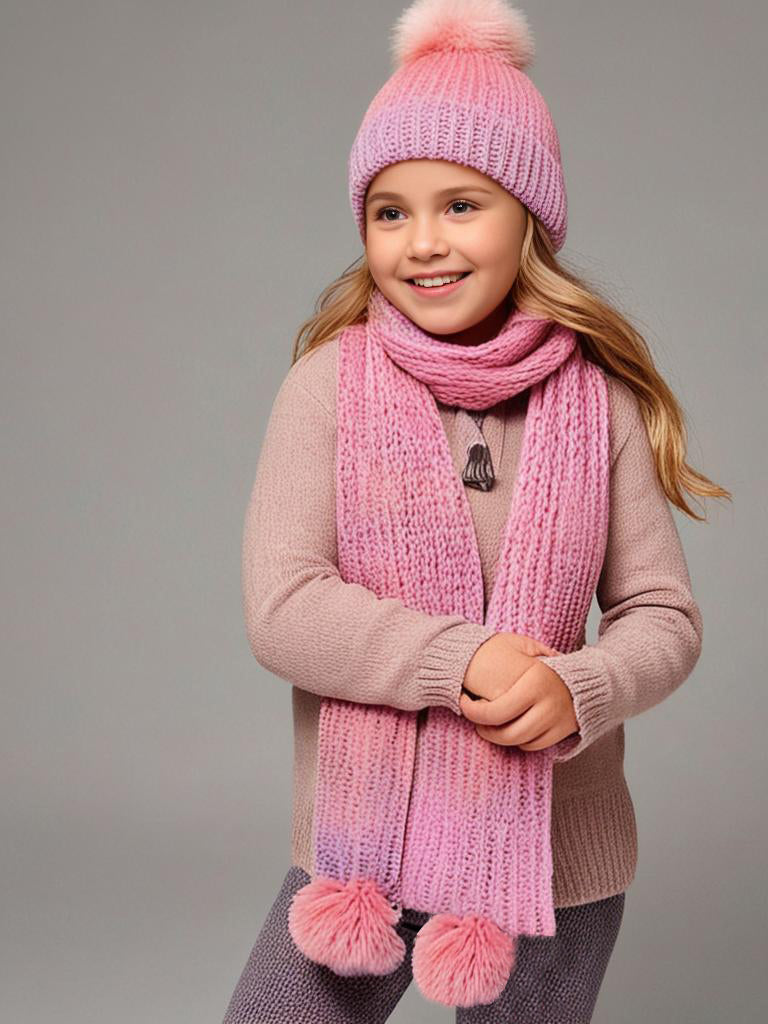 Cherry Crumble Snuggle Cap & Muffler