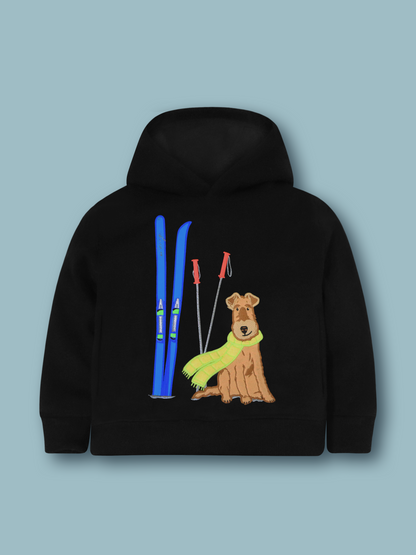 Unisex Black Cozy Hoodie Set