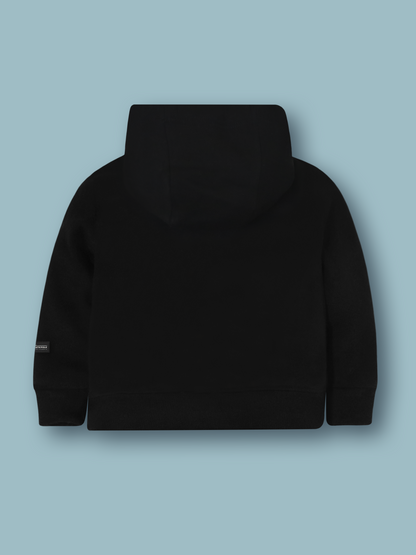 Unisex Black Cozy Hoodie Set