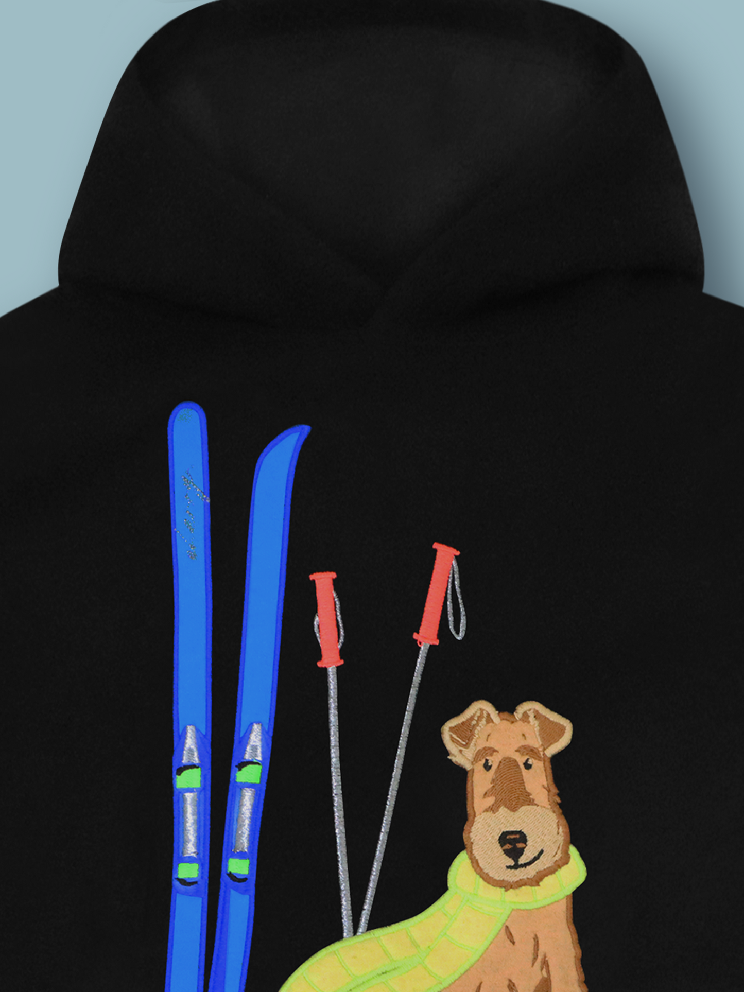 Unisex Black Cozy Hoodie Set