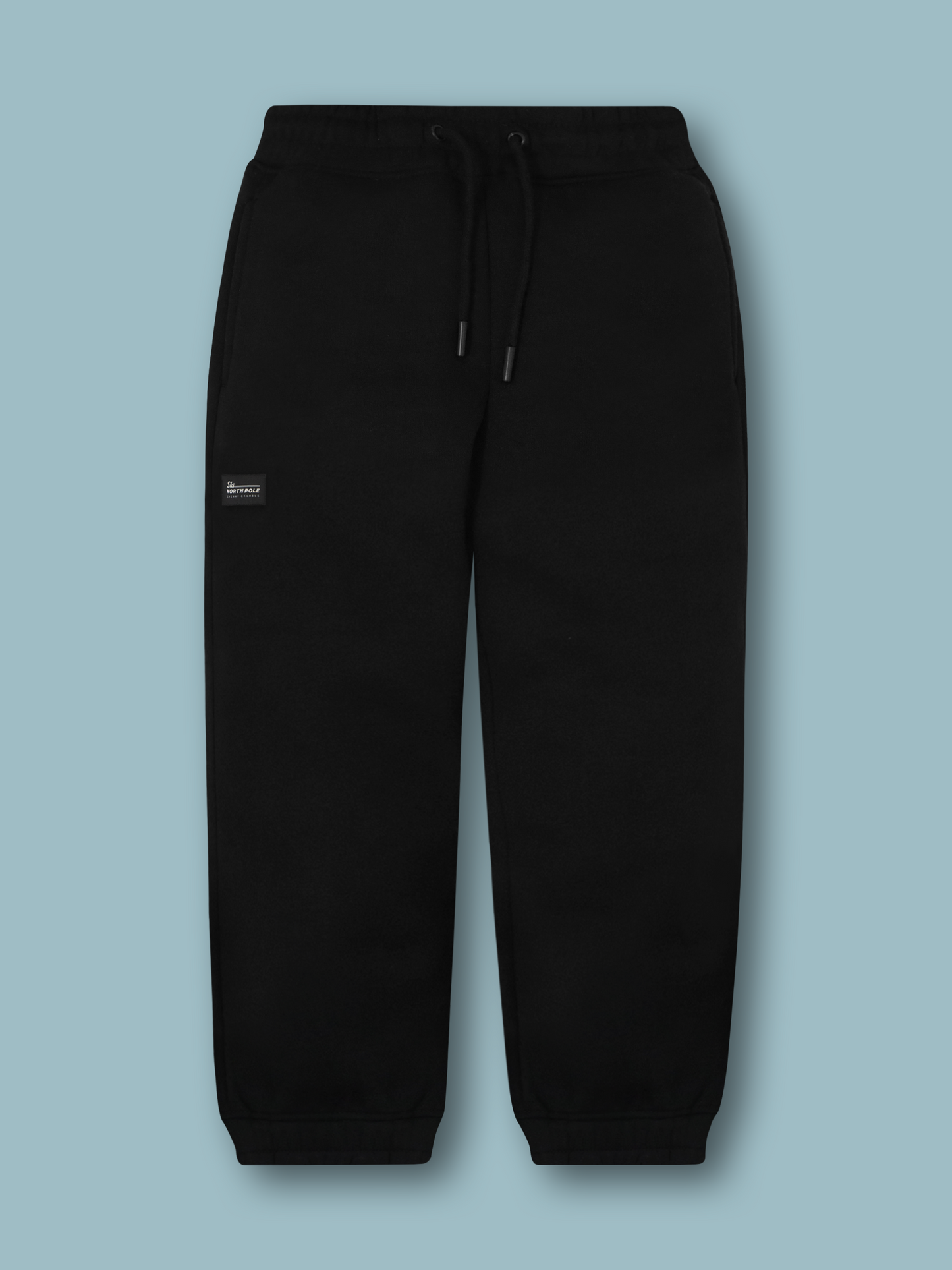 Unisex Black Cozy Hoodie Set